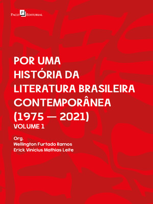 cover image of Por uma história da literatura brasileira contemporânea